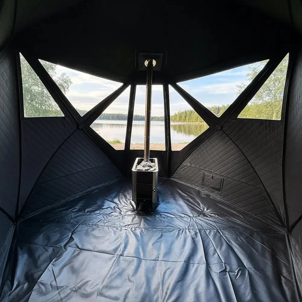 German Steam Sauna for Sale | Outdoor Pop-Up Sauna Tent - View 4