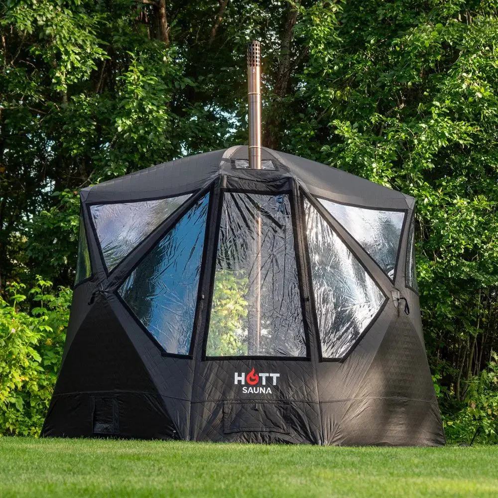 German Steam Sauna for Sale | Outdoor Pop-Up Sauna Tent - View 7