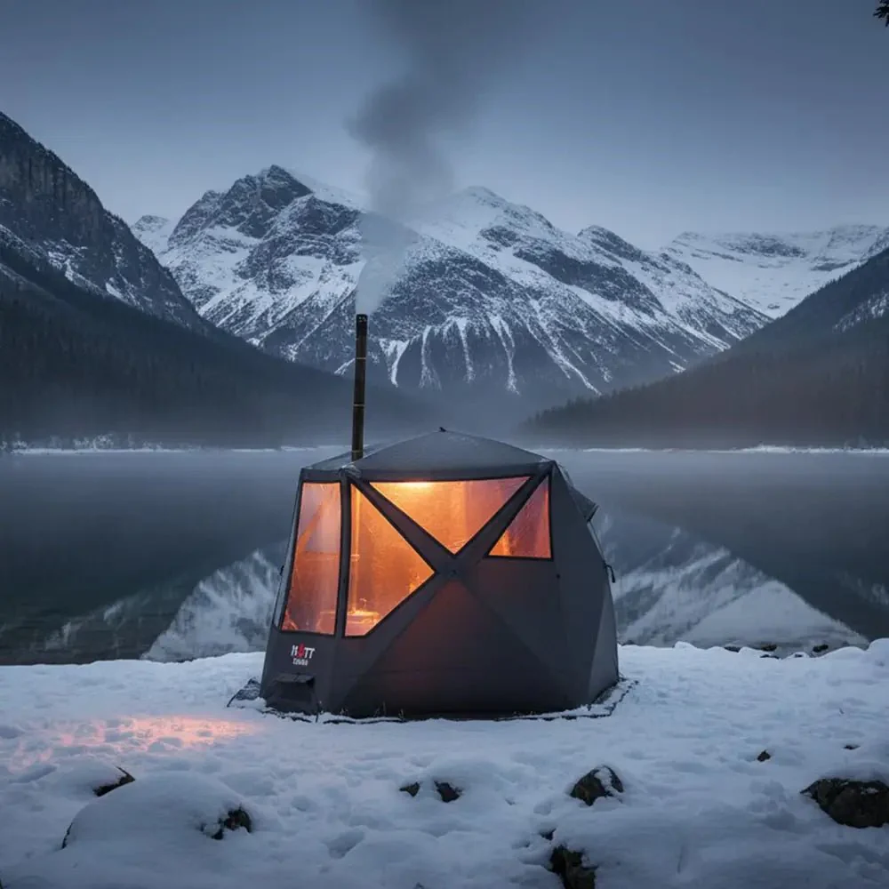 German Steam Sauna for Sale | Outdoor Pop-Up Sauna Tent - View 11