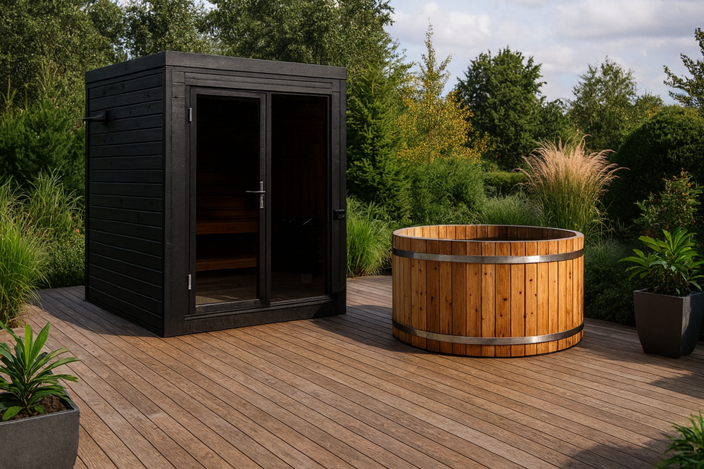 Outdoor Barrel Sauna for Sale | Home Barrel Sauna USA - View 2