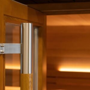 Mini Outdoor Sauna Cabin for Sale | AirCube Terrace Sauna - View 5