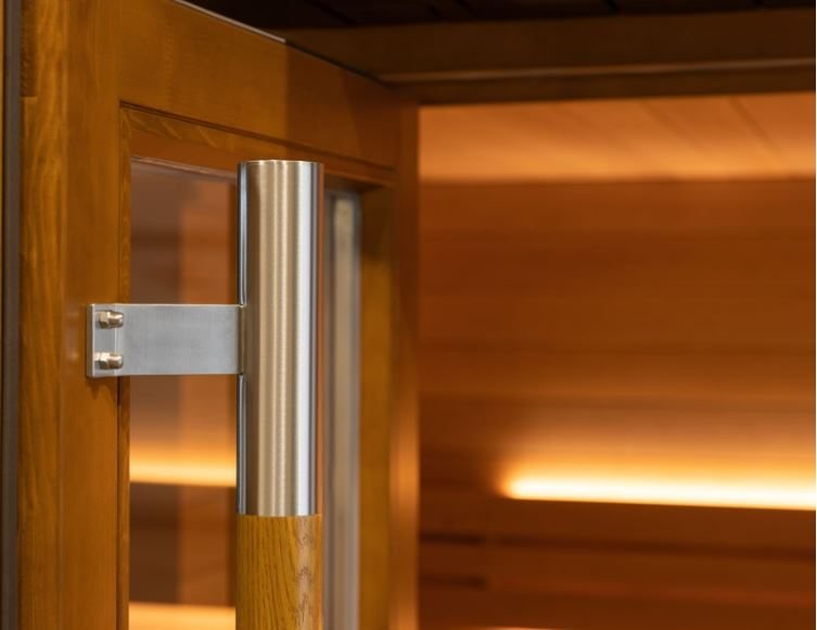 Mini Outdoor Sauna Cabin for Sale | AirCube Terrace Sauna - View 5