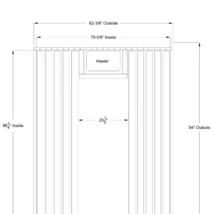 Barrel Sauna for Sale | Outdoor Wood Burning Barrel Sauna | 7x8 Home Sauna - View 2