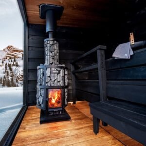 Outdoor Sauna Cabin for Sale | Finnish Wood Burning Sauna - View 2