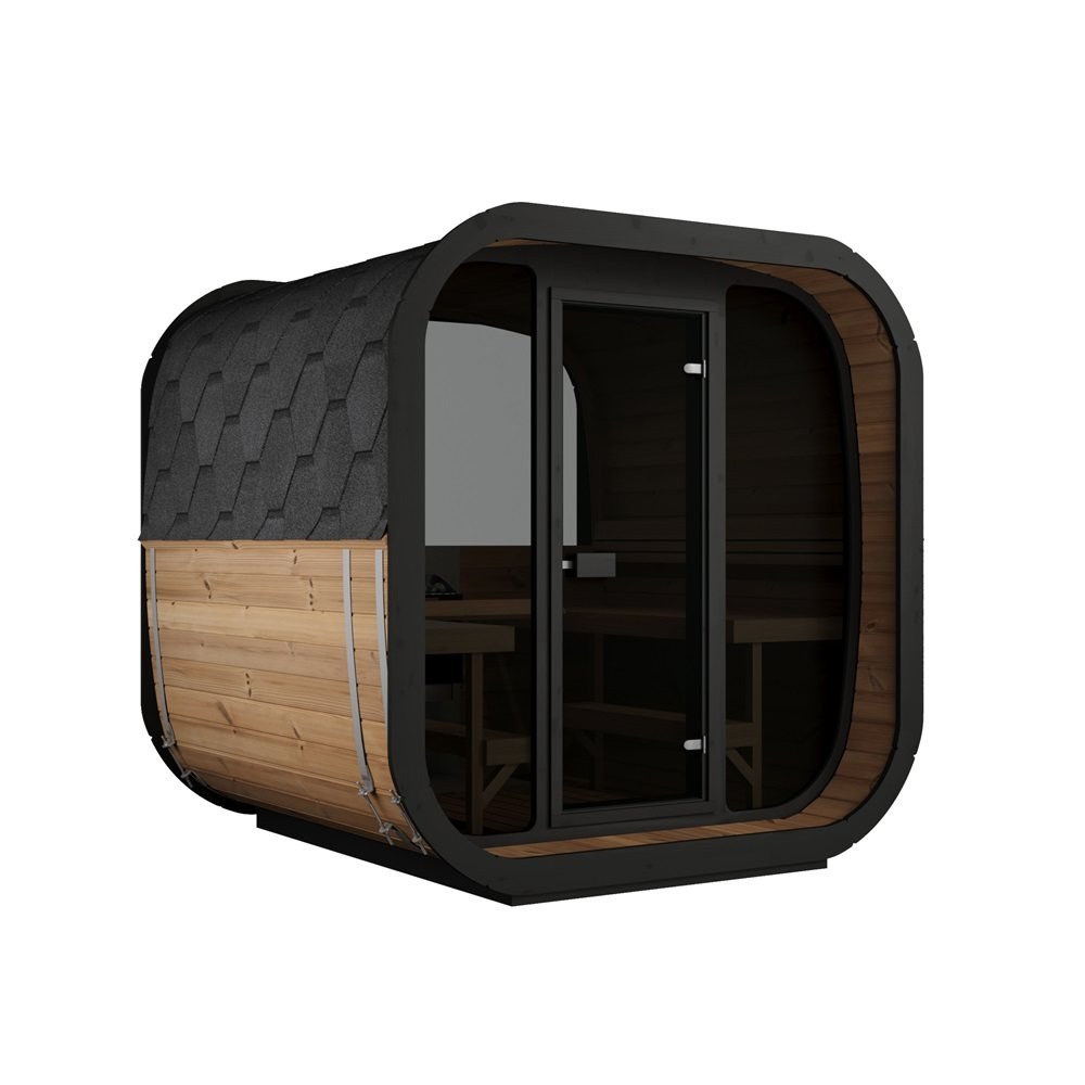 Wooden Outdoor Sauna for Sale | Home Sauna USA - View 2