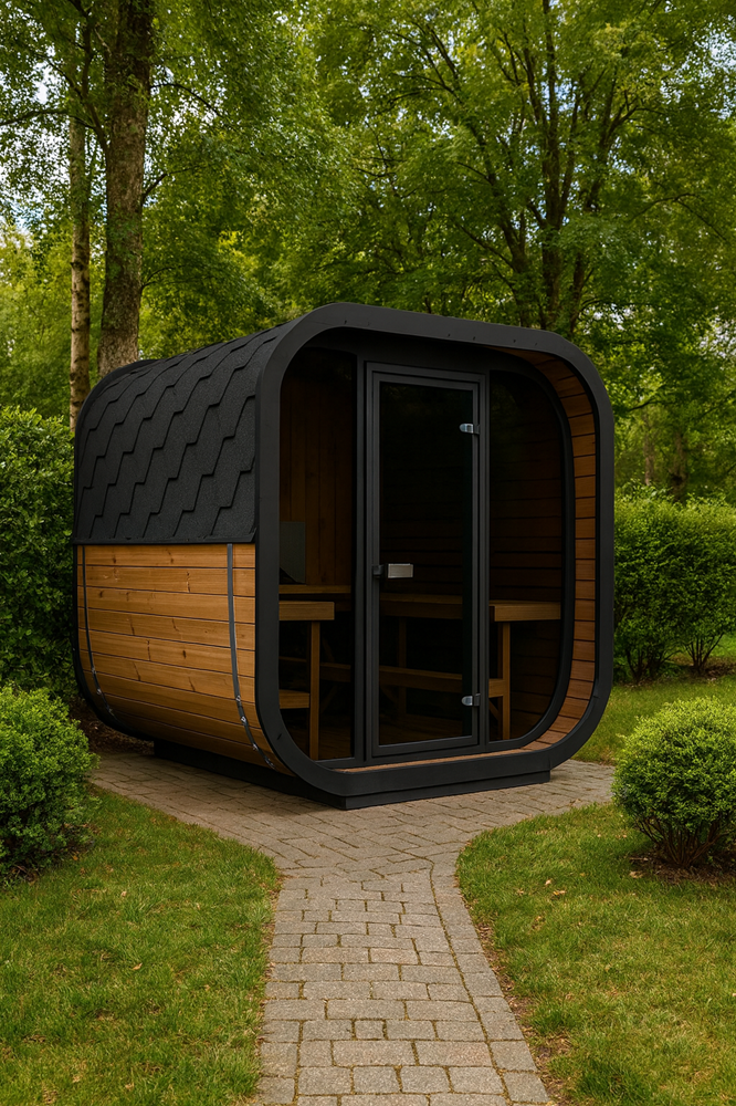 Wooden Outdoor Sauna for Sale | Home Sauna USA - View 6