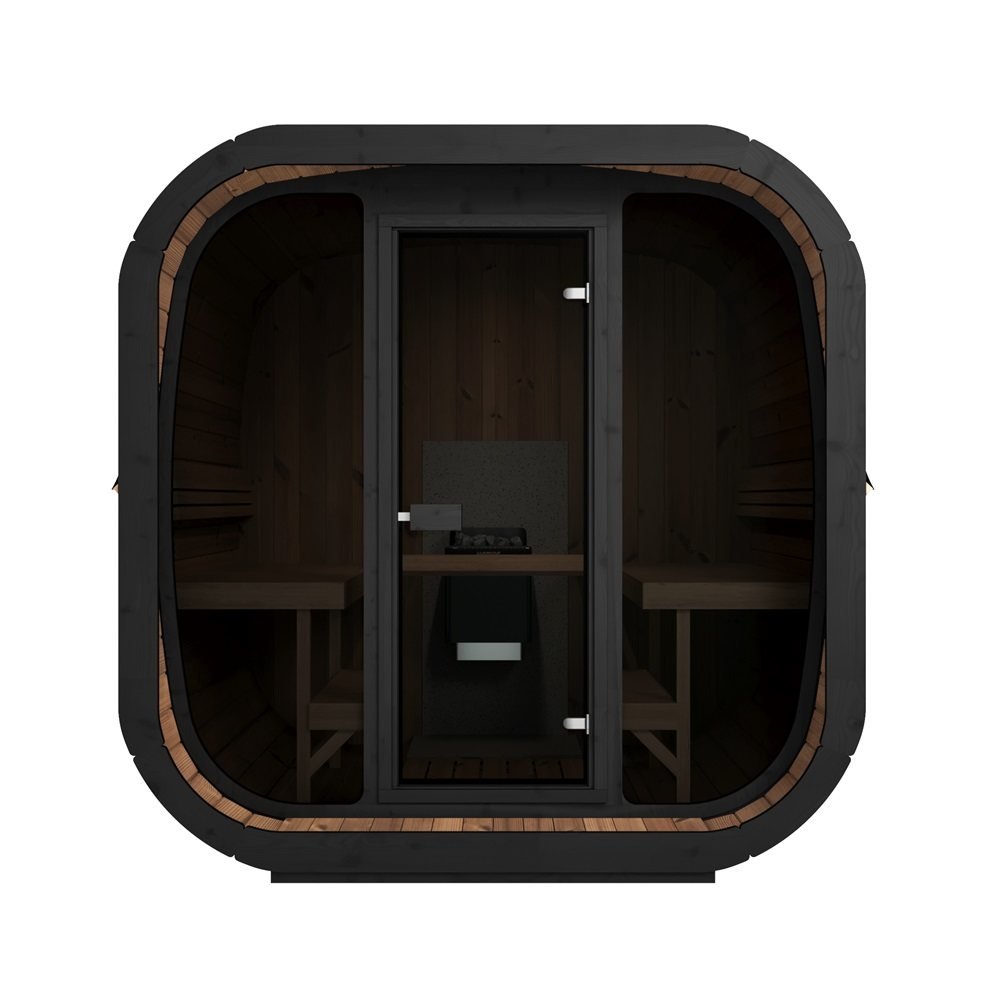 Wooden Outdoor Sauna for Sale | Home Sauna USA - View 3
