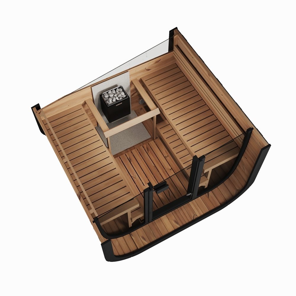 Wooden Outdoor Sauna for Sale | Home Sauna USA - View 10