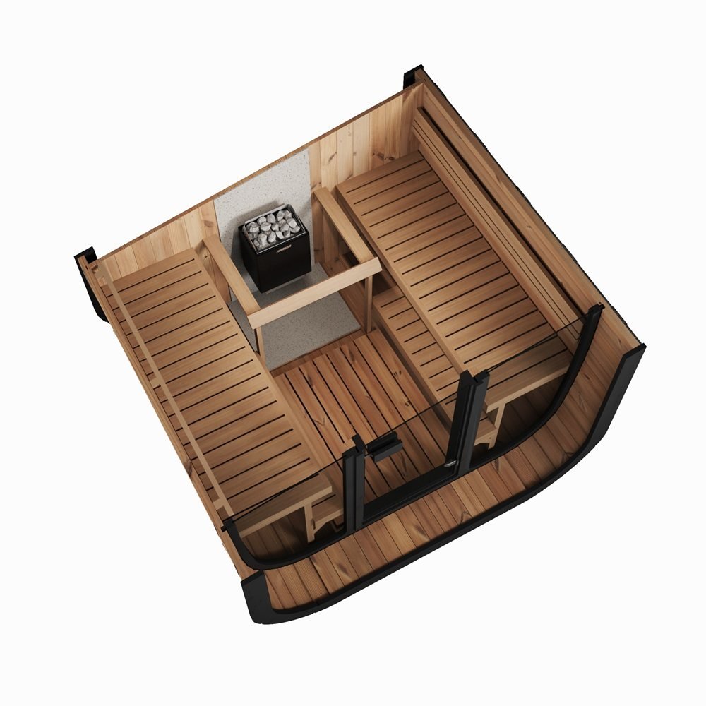 Wooden Outdoor Sauna for Sale | Home Sauna USA - View 11