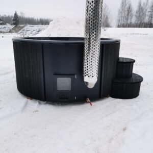 Hot Tub with Integrated Wood Burning Heater | DeLux 200 - View 5