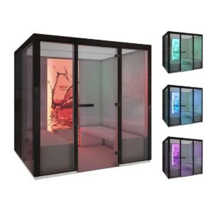 Steam Cabin Indoor Sauna | Panacea Home Steam Bath USA - View 1