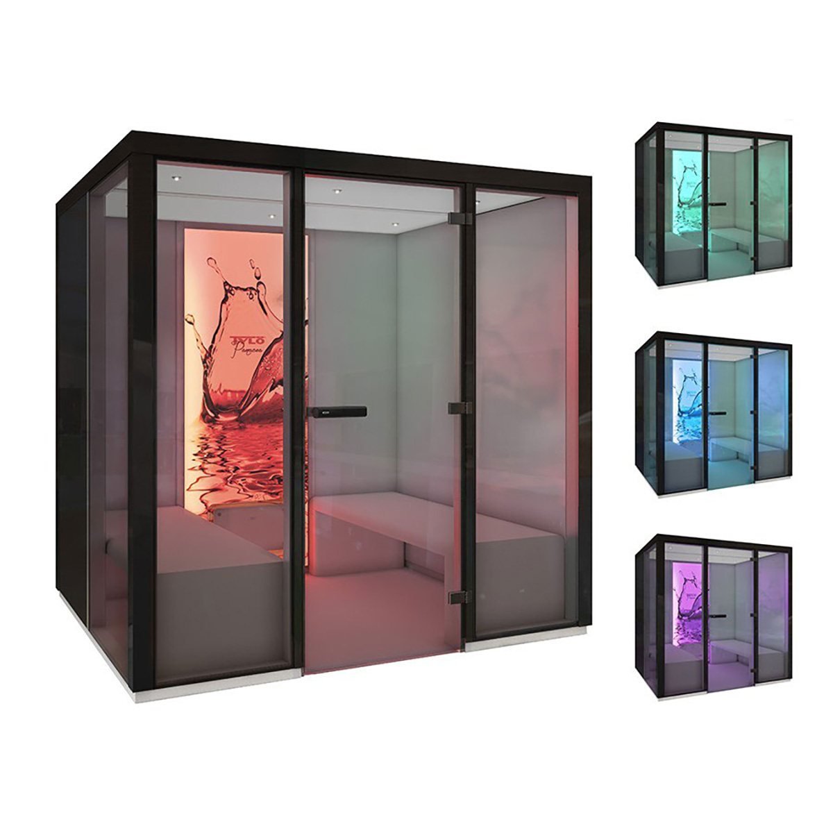 Steam Cabin Indoor Sauna | Panacea Home Steam Bath USA - View 1